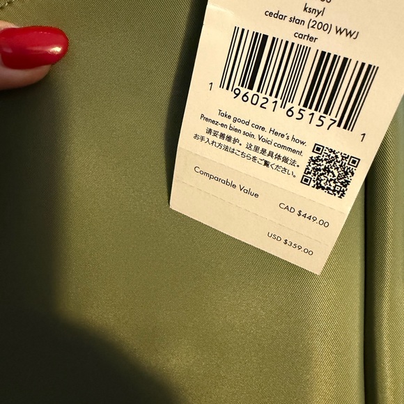 Kate Spade Olive Green Hobo Bag - Picture 5 of 8